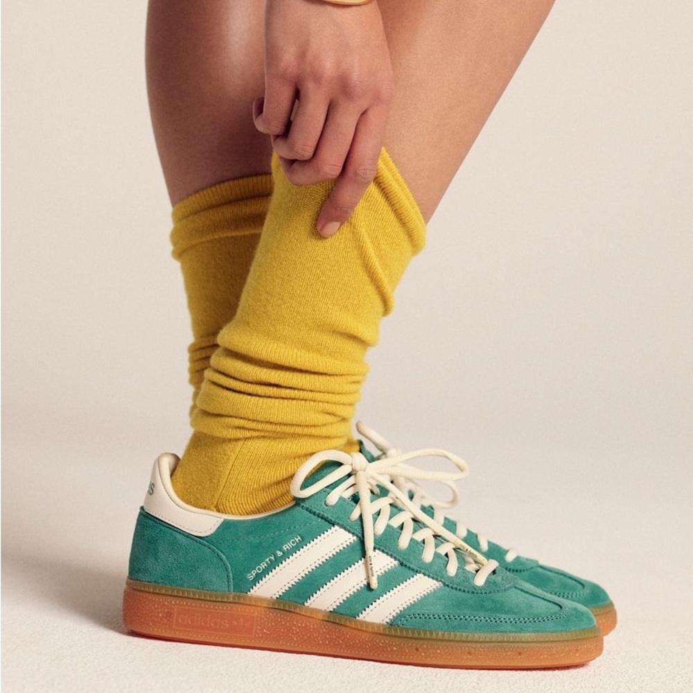 Adidas x Sporty & Rich Handball Spezial Green Sneakers